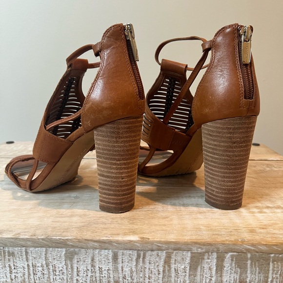 Vince Camuto Brown Heeled Sandals size 7 - Picture 4 of 5